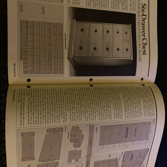 🎉5/$10🎉 Woodsmith magazine number 17 September 1981 tambour stereo cabinet - Picture 8 of 11